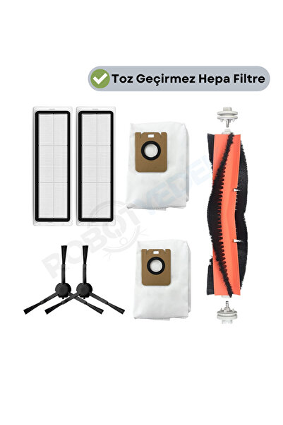 robotyedek Xiaomi Vacuum Mop 2 Ultra - 7 piese de perie de schimb și sac de p...