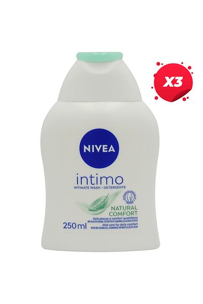 NIVEA X3 - NIVEA INTIMATE LOTION 250ML NATURAL