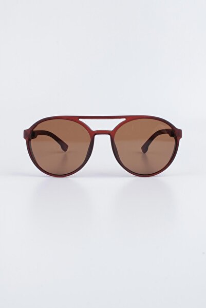 Silvio Monetti Men's Brown UV 400 Protected Sunglasses 23sm15143r03