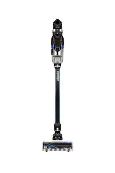Bissell OMNIPET Turbo 3175B Cordless Vacuum - 25-Min Runtime, 0.4L, 400W, Black/Blue