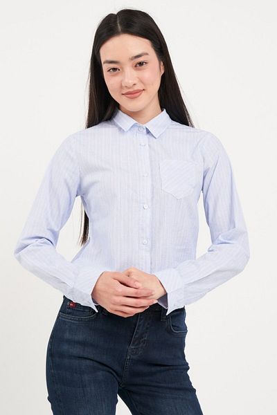 Lee Cooper Camasa dama tip office cu buzunar aplicat