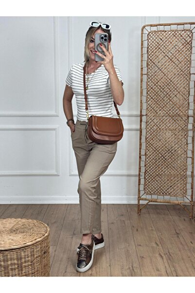 X-Young Pantaloni cu talie elastică CAMEL