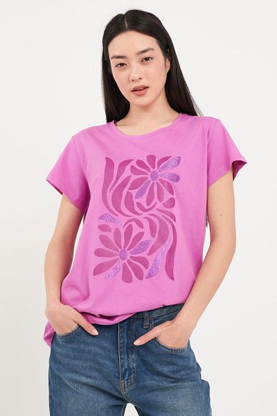 Kenvelo Tricou dama cu imprimeu