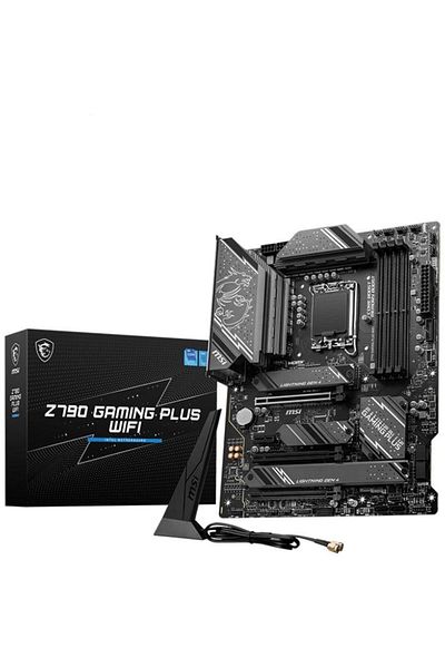 MSI Placa de baza MSI Z790 GAMING PLUS WIFI DDR5, Socket 1700, WIFI