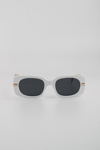 La Viva White Matte Uv400 Filter Women's Sunglasses G24Lvs3328R05