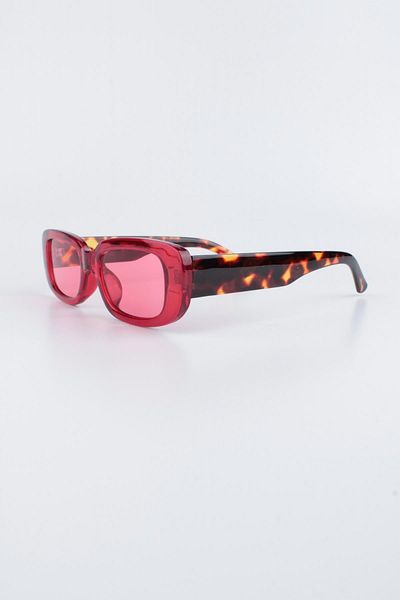 By Marine Women's Red UV 400 Protected Sunglasses 23ft3583cr04