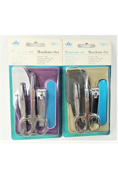 Edco Manicure Set with Bag 5 Pieces