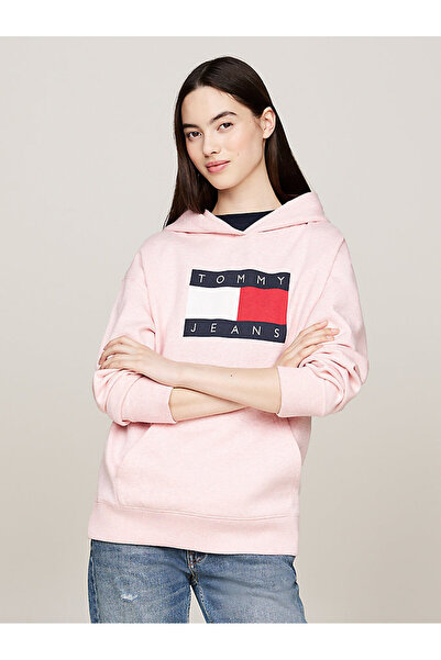 Tommy Hilfiger TJW RLX MELANGE FLAG HOODIE EXT