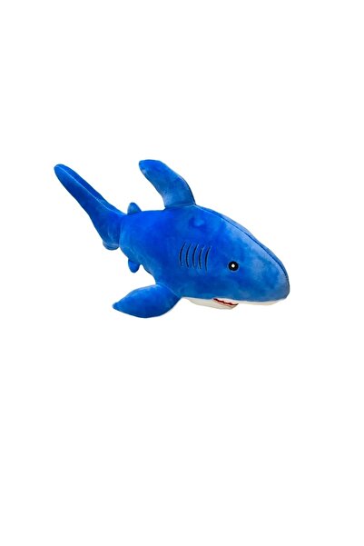 Şeker Adası Peluş Köpekbalığı 28 cm Mavi Balık Oyuncak