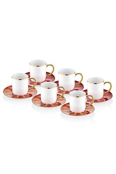 The Mia Diago Tea & Coffee Cup Set 18 Pieces