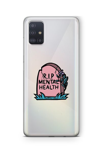 Multitronic Samsung Galaxy A51 Compatible Rip Mental Health Design Printed Tr...