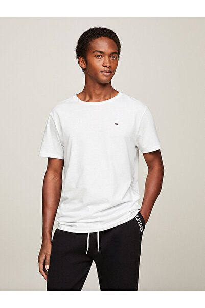 Tommy Hilfiger Erkek Beyaz Uyku T-Shirt
