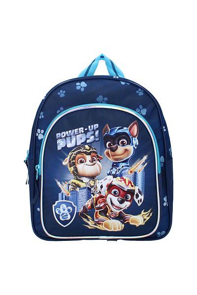 PAW PATROL Backpack with two compartments, multicolor, 30x25x11 cm, Paw Patrol The Mighty Movie Mighty Pups