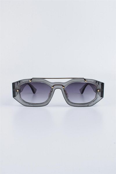Max Polo Women's Gray UV 400 Protected Women's Sunglasses 23mpglh012r4