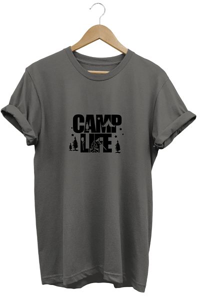 remonz Camp Life Camp Life εμπριμέ μπλουζάκι 100% βαμβάκι