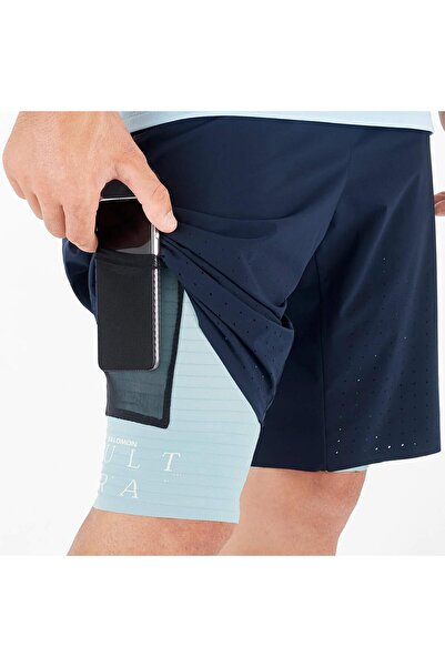 Salomon S/Lab Ultra 2in1 Men's Running Shorts Night Sky Lc2252900