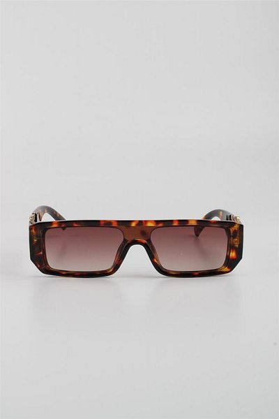 La Viva Uv400 Filter Leopard Gradient Women's Sunglasses - G24Lv3321R07