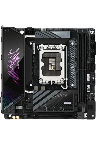 Gigabyte Placa de baza GIGABYTE Z890I AORUS ULTRA, DDR5, mITX, LGA 1851, Intel Z890