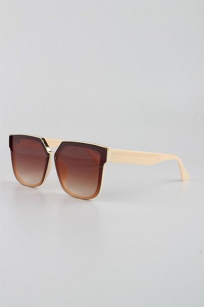 Silvio Monetti Cream Gradient Uv400 Filter Women's Sunglasses G24Sms23303Ar04