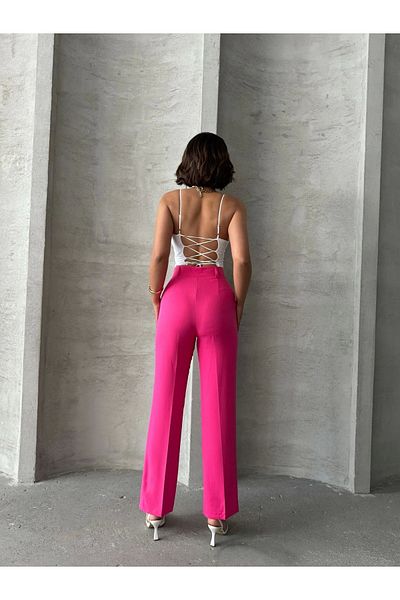 Havoş Palazzo Fuchsia Trousers