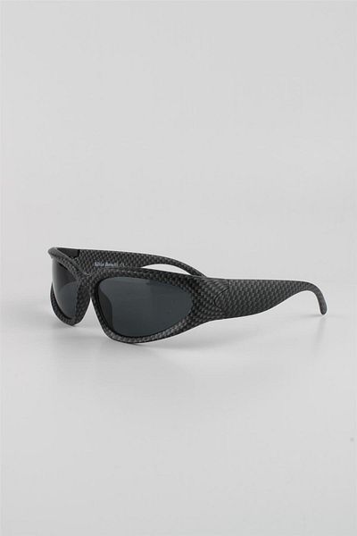 Silvio Monetti Unisex Gray Matte Uv400 Filter Sunglasses - G24Sm9006R02