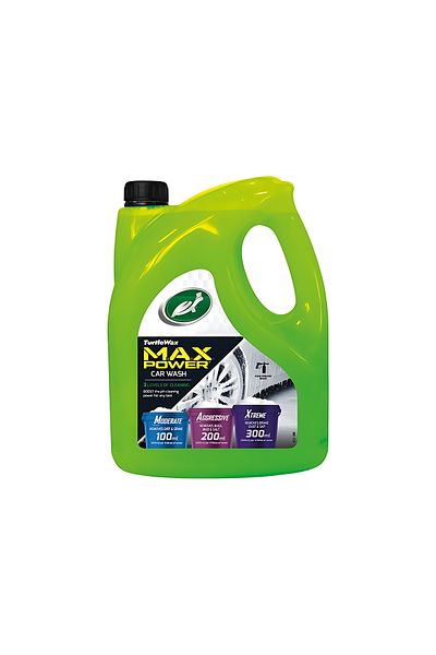 Turtle Wax Car Wash Shampoo 4 Liters Max-Power-4L Made in USA