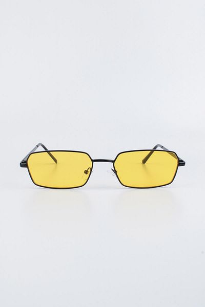 Silvio Monetti Unisex Yellow UV 400 Protected Sunglasses 23sm58037r05
