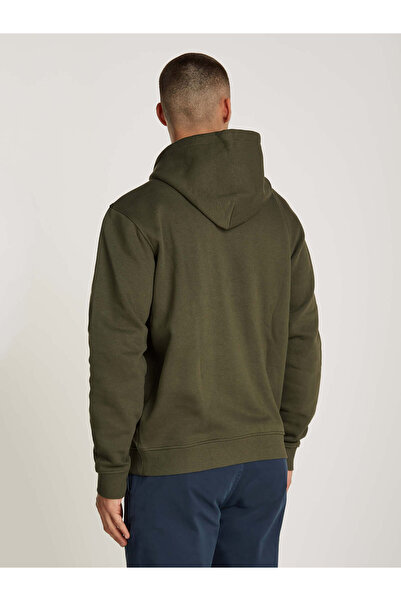 Tommy Hilfiger Tjm Reg Lınear Logo Hoodıe Ext