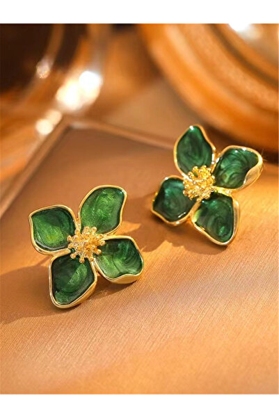 Choice 2 قرطين من زهرة الكركديه المتدلية من الزجاج للنساء والفتيات الفرنسية ا...