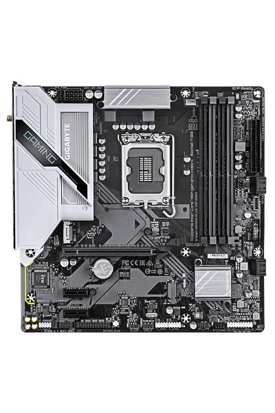 Gigabyte Placa de baza GIGABYTE B760M GAMING PLUS WIFI DDR4, Intel B760, LGA 1700, mATX