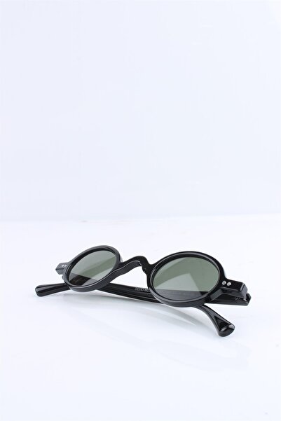 Silvio Monetti Unisex Black Green Glass Uv400 Sunglasses Silvio Monetti - 3sm5928r008