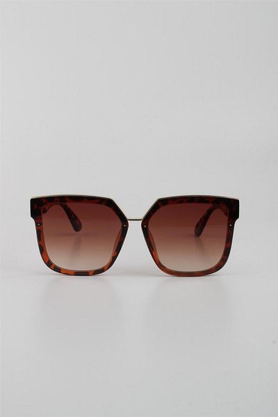 Silvio Monetti Uv400 Filter Leopard Gradient Women's Sunglasses - G24Sms23303Ar03