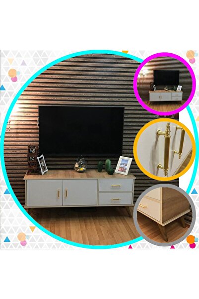 Modilayn Claros Tv Sehpası Tv Ünitesi 150X40X60 cm Tv Standı