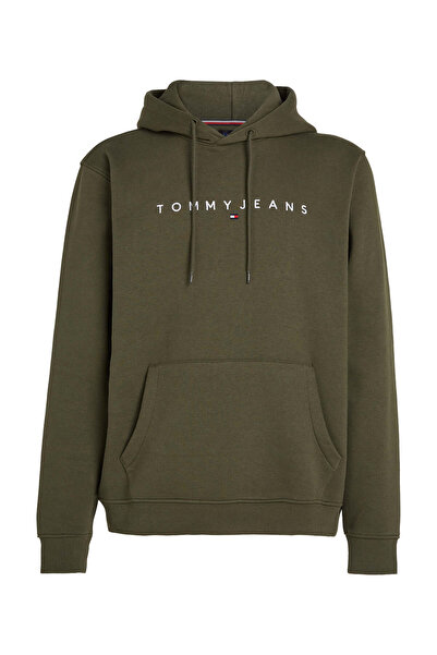 Tommy Hilfiger Tjm Reg Lınear Logo Hoodıe Ext