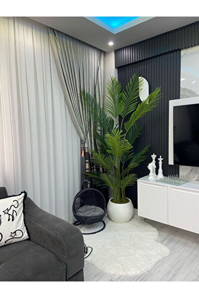 İremÇiçekçilik Yapay Cıcek Uygula Yapay Ağaç 200 Cm 18 Yaprak Areka