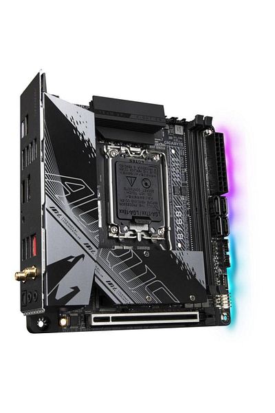 Gigabyte Placa de baza GIGABYTE B760I AORUS PRO DDR4, Intel B760, LGA 1700, mITX