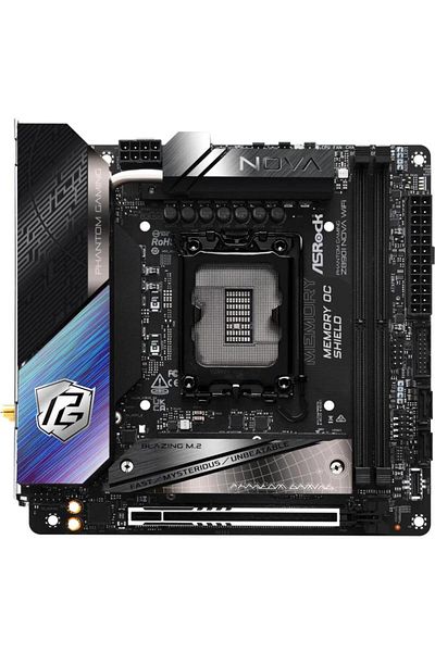 ASROCK Placa de baza ASRock PHANTOM GAMING Z890I NOVA WIFI, DDR5, mITX, LGA 1851, Intel Z890