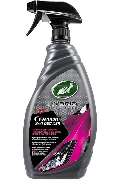 Turtle Wax Hybrid Solutions Ceramic 3-in-1 Detailer Car Detailing Spray, 946ml Made in USA