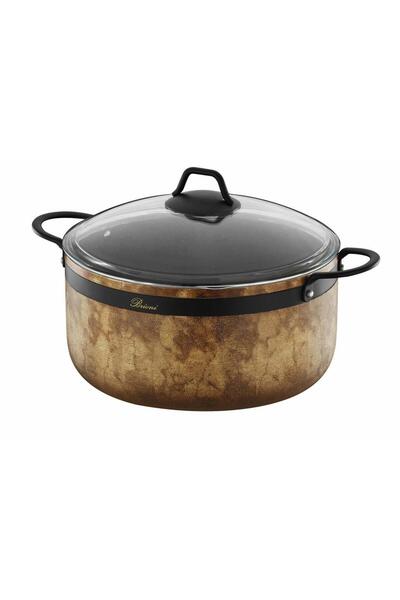 Brioni 7 Piece Royal Stone Cookware Set - Series Black