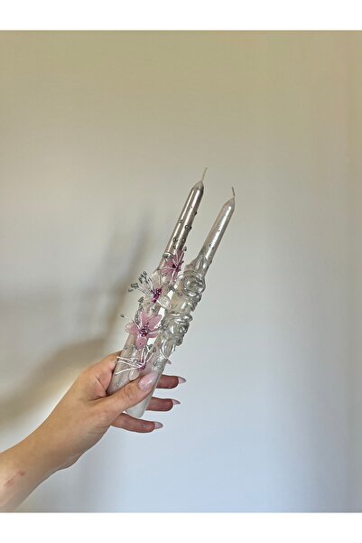 inrobert SS25 sezon 2 li Tasarım Çiçekli Şamdan Mum