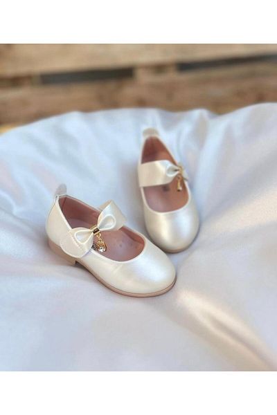 STELLA BUTİK Girl's White Stone Ballerina Ballet