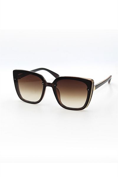 La Viva Brown Uv400 Women's Sunglasses - 2lv3004r002