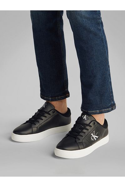 Calvin Klein Calvin Klein Men Black & Bright White Classic Cupsole Low Sneakers
