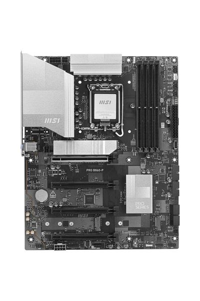 MSI Placa de baza MSI PRO B860-P, Intel B860, LGA 1851, DDR5, ATX
