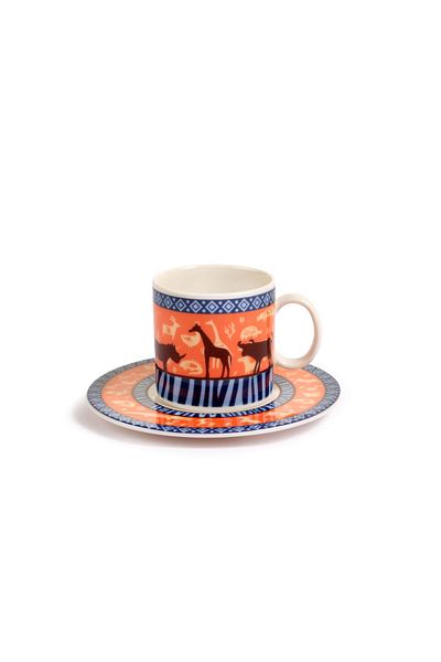 Tulü Porselen Tulu Porcelain Topkapı - Coffee Set 12 Pieces