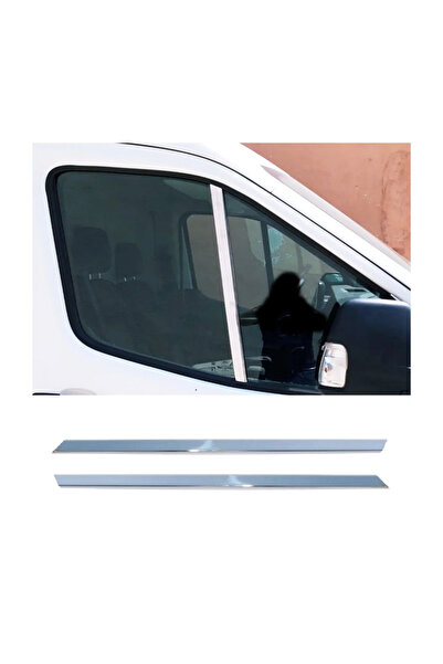 MYTUNİNG Ford Transit Krom Ön Cam Direk Çıtası 2 Prç P.çelik 2014-2019 Arası