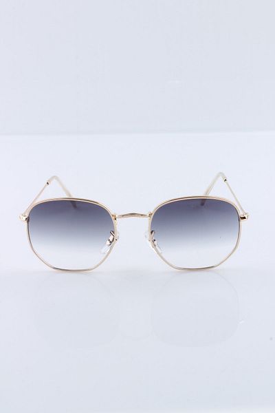 Silvio Monetti Unisex Black Gold Uv400 Sunglasses - 3sm3548r004