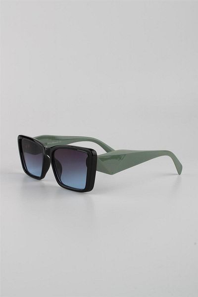 Silvio Monetti Uv400 Gradient Green Women's Sunglasses - G24Sms2301R05