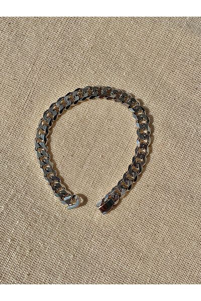 CAPO by Aytaç Yamaç Steel Cuban Chain Men's Bracelet