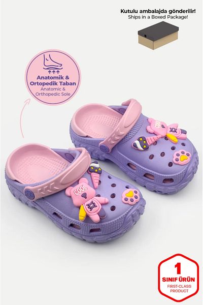 Cozi company Children's Slippers Emoji Figured School Nursery Beach Pool Casual Slippers & Sandals